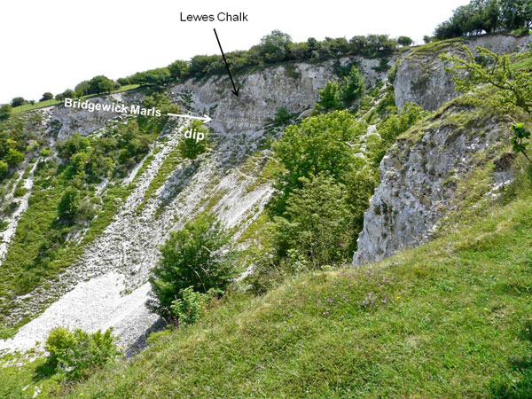East Sussex Local Geological Sites - Bridgewick Pit
