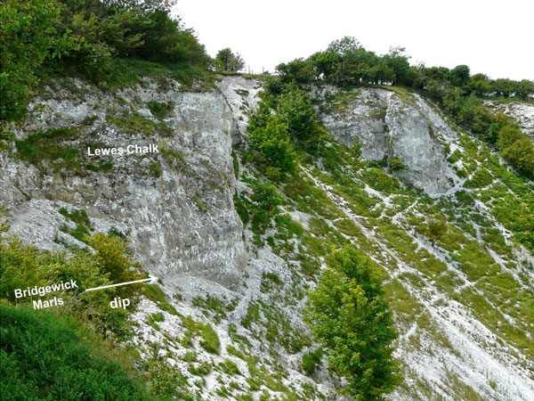 East Sussex Local Geological Sites - Bridgewick Pit
