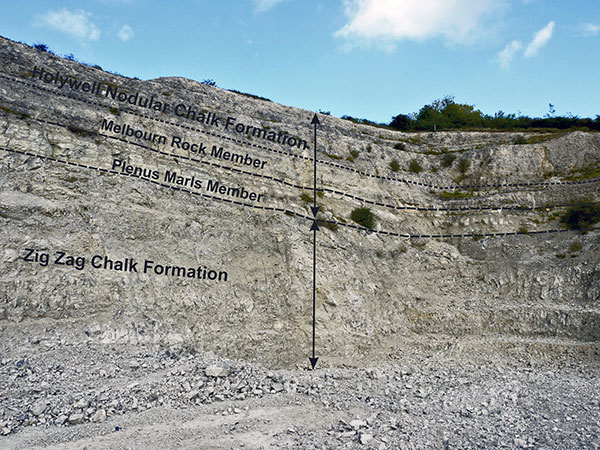 West Sussex Local Geological Sites - Newtimber Chalk Quarry