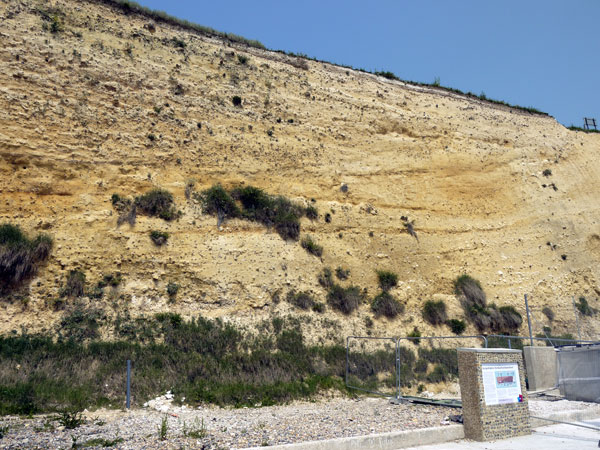 East Sussex Local Geological Sites - Black Rock Brighton Marina